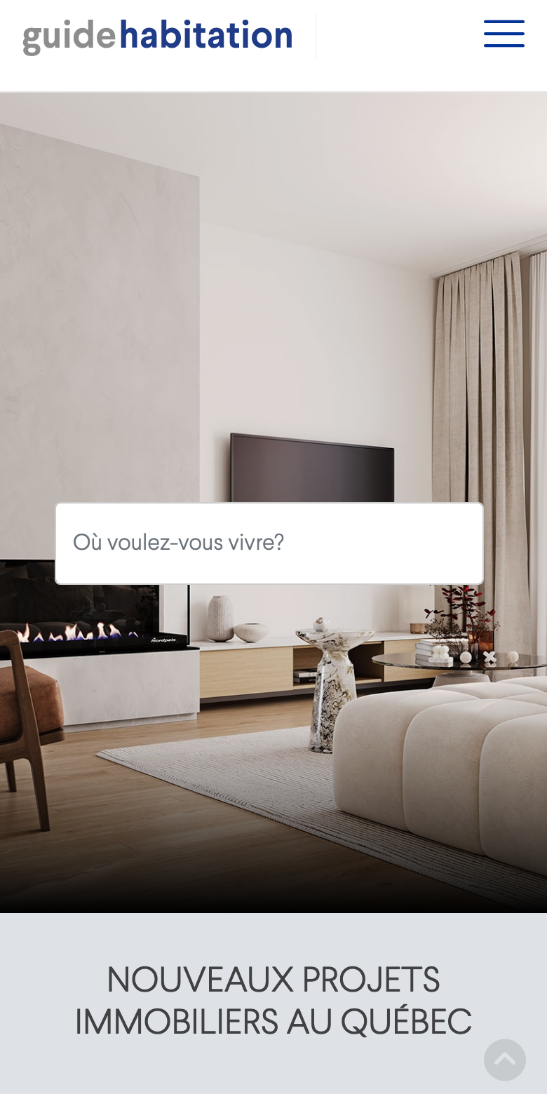 Guide Habitation — Accueil